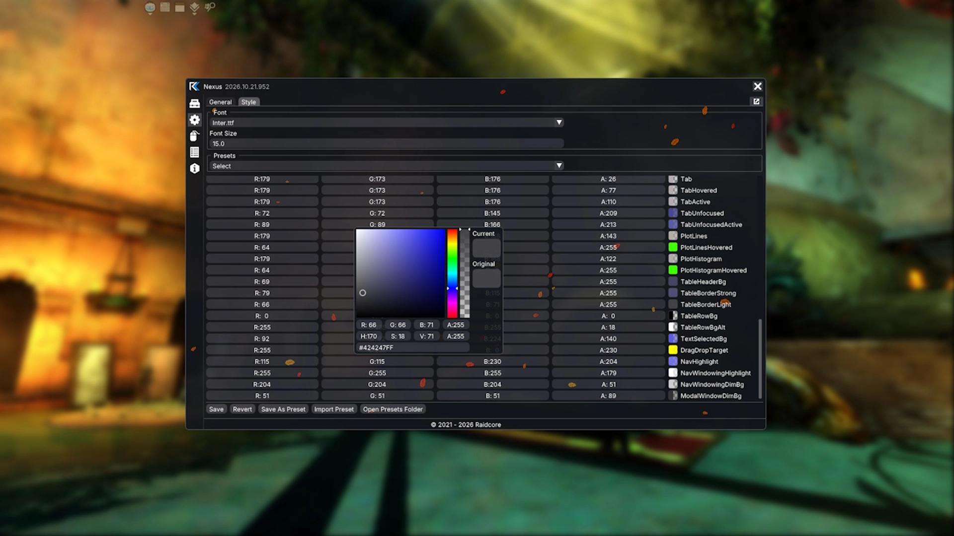 Customizing Nexus
